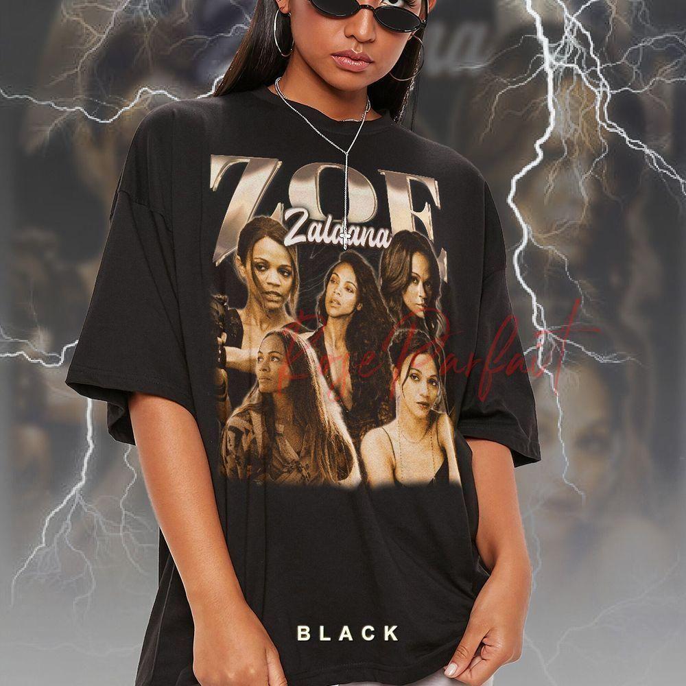 Zoe Saldana Retro Vuitino Merch Zoe Saldana Retro Vuitino Merch